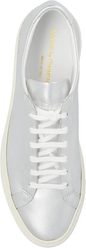 Common Projects Sneakers Achilles Shiny Gray Dames