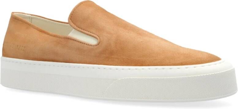 Common Projects Sneakers Slip-On Brown Dames