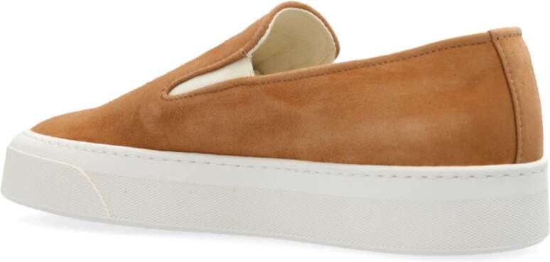 Common Projects Sneakers Slip-On Brown Dames