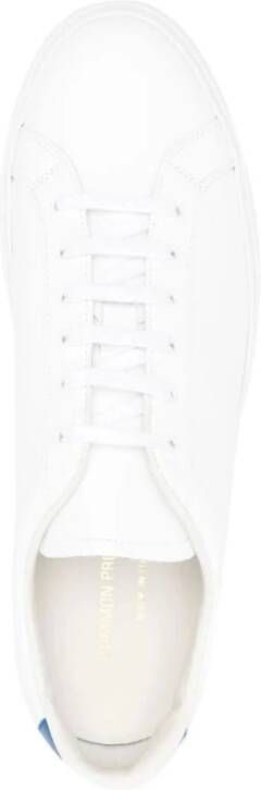 Common Projects Wit Blauw Retro Klassieke Sneaker White Heren