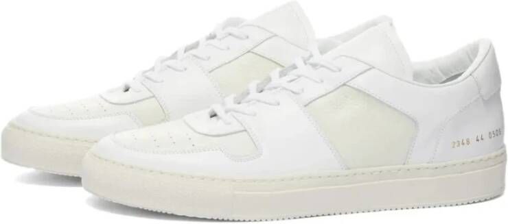 Common Projects Witte Lage Sneakers White Heren