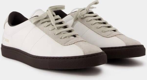 Common Projects Witte Leren Field Trainer Sneakers White Dames