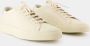 Common Projects Witte Leren Lage Sneakers White Dames - Thumbnail 2