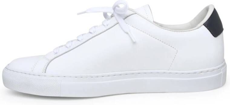 Common Projects Witte leren sneakers met print White Heren