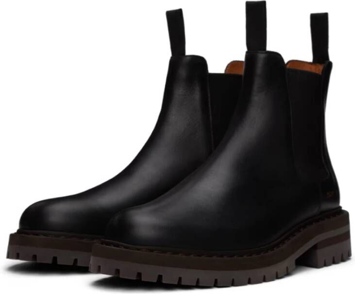 Common Projects Zwarte Chelsea Laarzen Black Heren