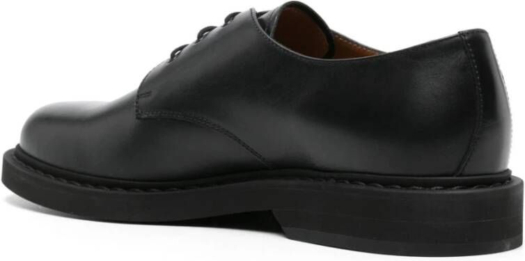 Common Projects Zwarte Derby Schoenen Black Heren