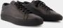 Common Projects Zwarte Leren Lage Sneakers Black Heren - Thumbnail 2