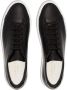 Common Projects Zwarte Leren Sneakers Goud Logo Black Heren - Thumbnail 3