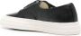 Common Projects Zwarte Leren Sneakers Logo Print Black Heren - Thumbnail 4