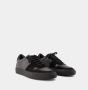 Common Projects Zwarte Leren Sneakers Ronde Neus Black Heren - Thumbnail 2