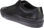 Common Projects Zwarte Leren Sneakers Stijlvol Ontwerp Black Heren - Thumbnail 4