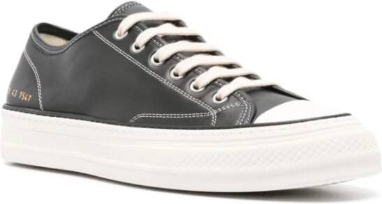 Common Projects Zwarte Toernooi Sneaker Black Heren