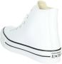 Converse Witte Leren Casual Sneakers voor Vrouwen Wit Dames - Thumbnail 5