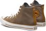 Converse Taupe Herringbone High Top Sneakers Beige Dames - Thumbnail 7