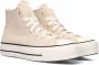 Converse Beige Hoge Sneaker met Plateauzool Beige Dames - Thumbnail 2