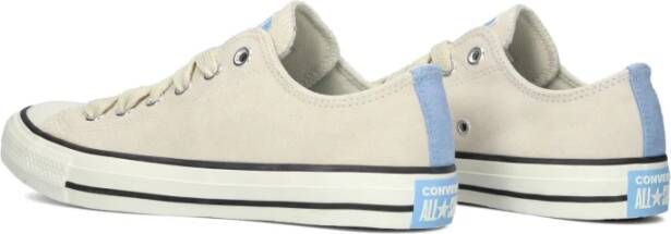 Converse Beige Suède Lage Top Sneakers Beige Dames