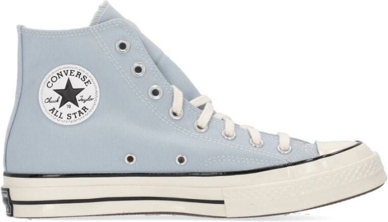 Converse Blauwe Hi-Top Sneaker met Logo Patch Blue Heren