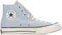 Converse Blauwe Hi-Top Sneaker met Logo Patch Blue Heren - Thumbnail 2