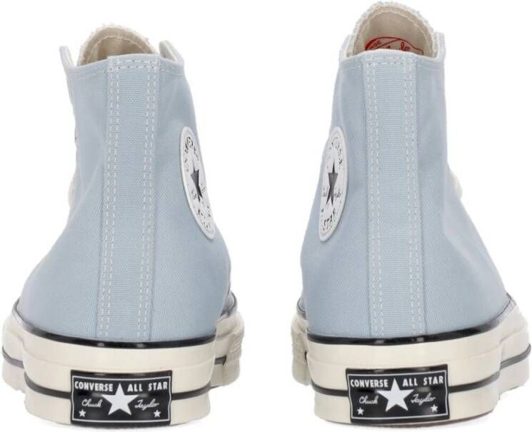 Converse Blauwe Hi-Top Sneaker met Logo Patch Blue Heren