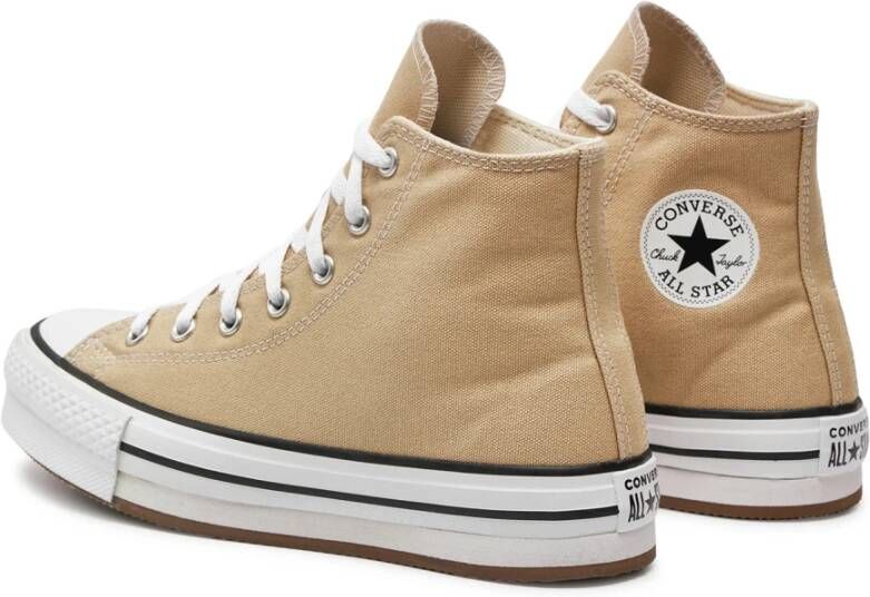 Converse Bloemen canvas sneakers Beige Dames