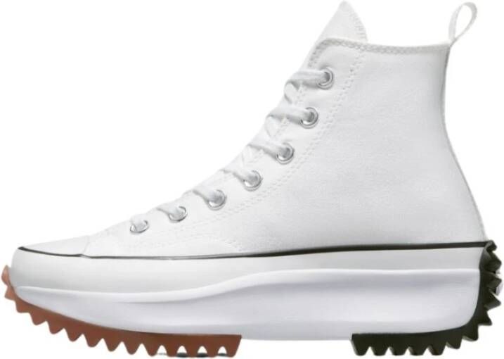 Converse Boho Gehaakte Hoge Top Platform Sneakers Wit Heren