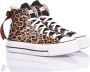 Converse Bruine Platform Sneakers Damesschoenen Brown Dames - Thumbnail 2