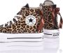 Converse Bruine Platform Sneakers Damesschoenen Brown Dames - Thumbnail 5