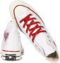 Converse Canvas High-Top Sneaker met Hart Glitter White Dames - Thumbnail 10