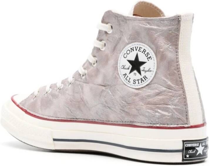 Converse Canvas High Top Sneakers Beige Heren