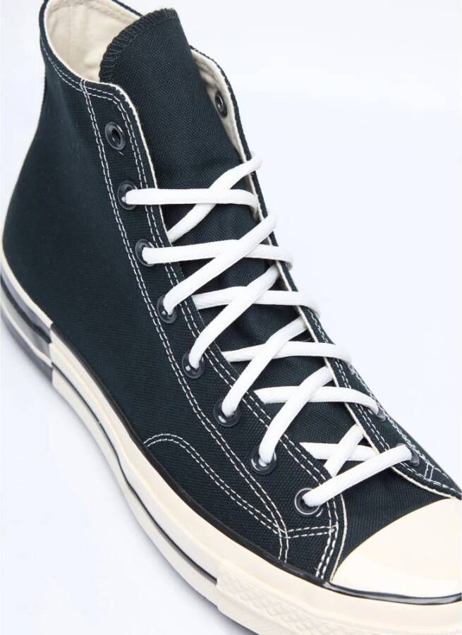 Converse Canvas High-Top Sneakers Black Heren