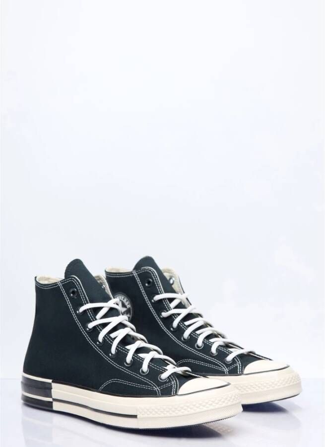 Converse Canvas High-Top Sneakers Black Heren