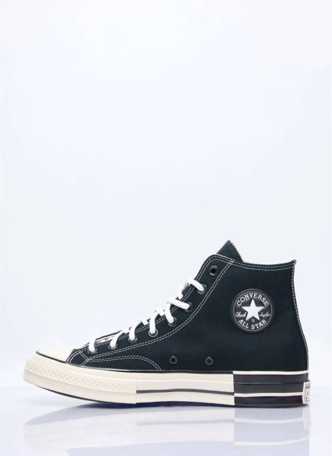 Converse Canvas High-Top Sneakers Black Heren