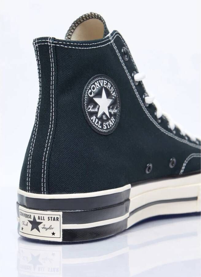 Converse Canvas High-Top Sneakers Black Heren