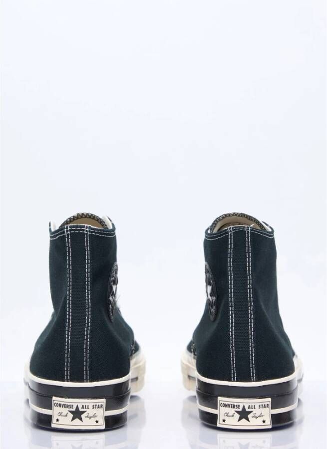 Converse Canvas High-Top Sneakers Black Heren