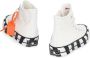 Converse Canvas Sneakers Ronde Neus Rubber Katoen White Dames - Thumbnail 3