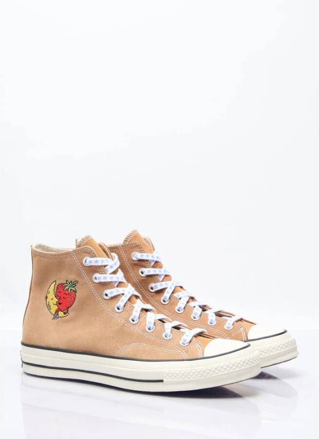 Converse Canvas Ster Sneakers Brown Heren