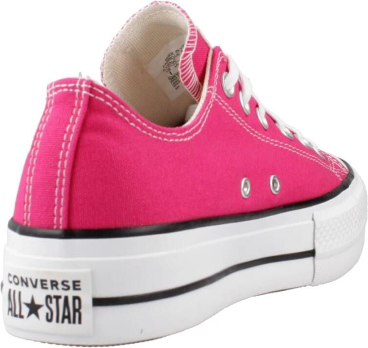 Converse Cerise Lift Ox Sneakers Pink Dames