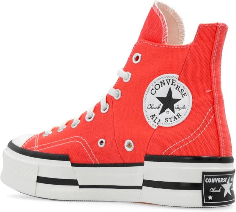 Converse Chuck 70 Plus hoge sneakers Orange Dames