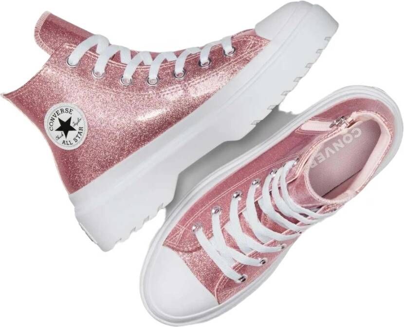 Converse Chuck Taylor All Star Lugged Hi Sneakers Pink Dames