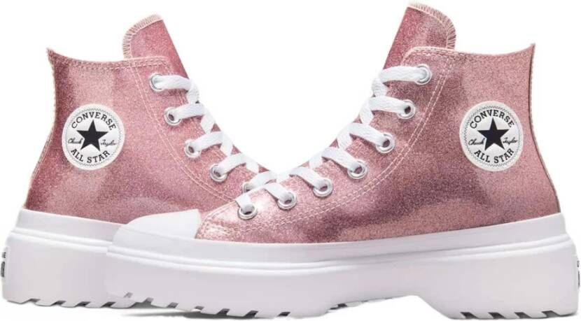 Converse Chuck Taylor All Star Lugged Hi Sneakers Pink Dames