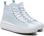 Converse Chuck Taylor All Star Move Platform Sneakers Blue Dames - Thumbnail 4