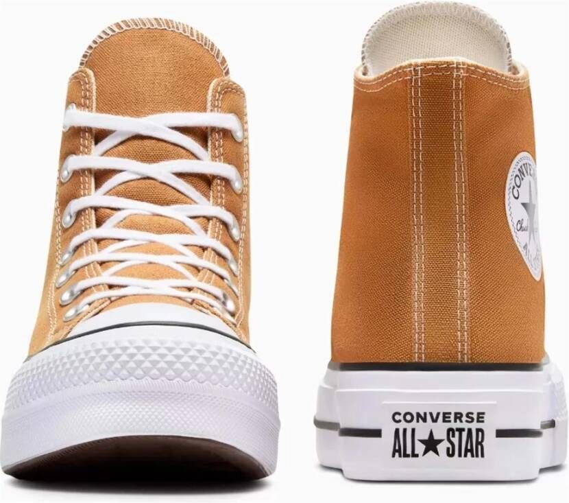 Converse Chuck Taylor All Star Platform Sneakers Brown Dames