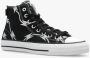 Converse Chuck Taylor ALL Star PRO hoge sneakers Zwart Dames - Thumbnail 4