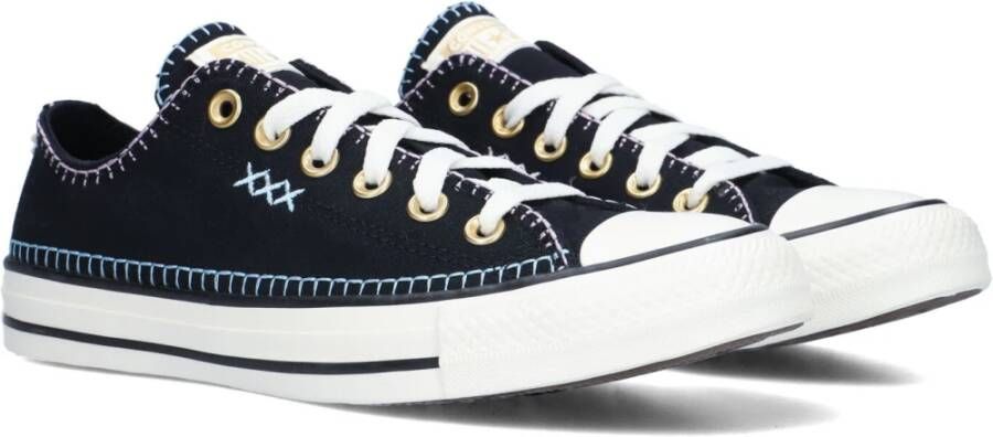 Converse Crafted Stitching Lage Sneakers Black Dames