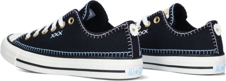 Converse Crafted Stitching Lage Sneakers Black Dames