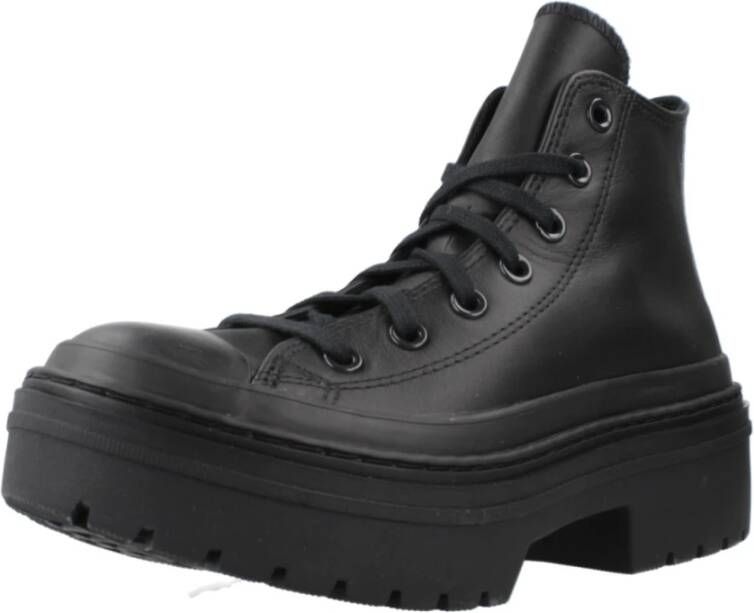 Converse Gespen Hak Veterschoenen Black Dames