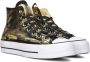 Converse Gouden hoge trendy sneakers Yellow Dames - Thumbnail 2