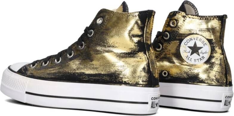 Converse Gouden hoge trendy sneakers Yellow Dames