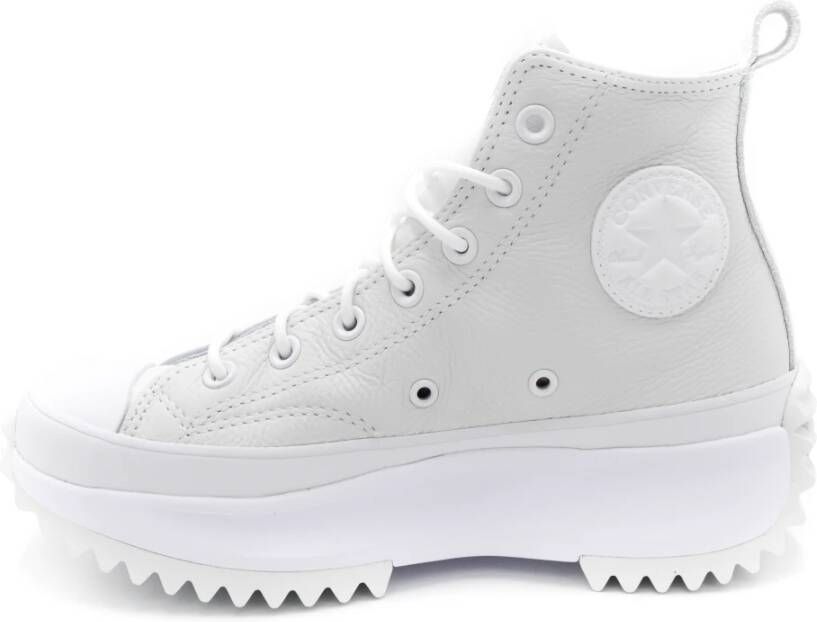 Converse Grijze Sneakers met Stoffen Voering en Rubberen Zool Grijs Dames