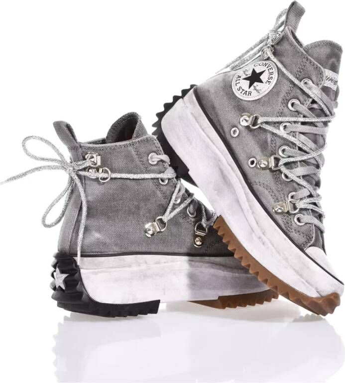 Converse Handgemaakte Grijze Sneakers voor Vrouwen Gray Dames